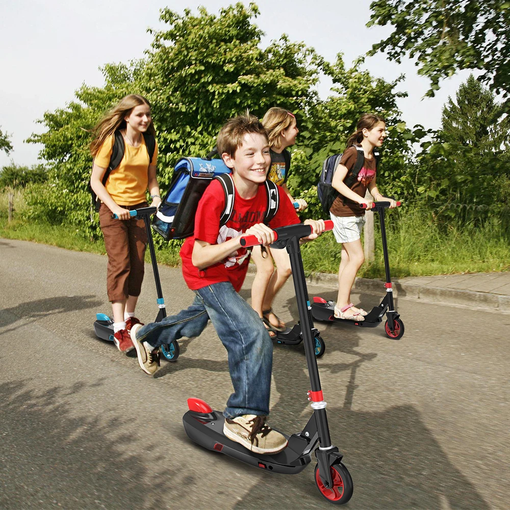 Outdoor motorized children kid folding off road balance 2wheel 2 wheel 12v batteries mini motors fun electric e scoote for kid