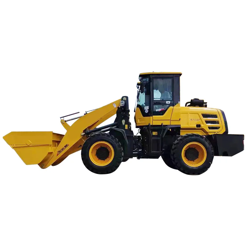 Mini Small Front End Loader 800Kg 1Ton 1.5Ton 1.8Ton 2Ton  3Ton 4Ton 5Ton Compact Wheel Loader With Cab