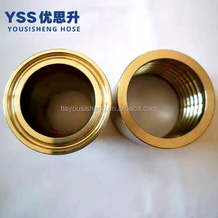 YSS  High temperature PTFE hose, 304 braided with quick connectors 25 mm