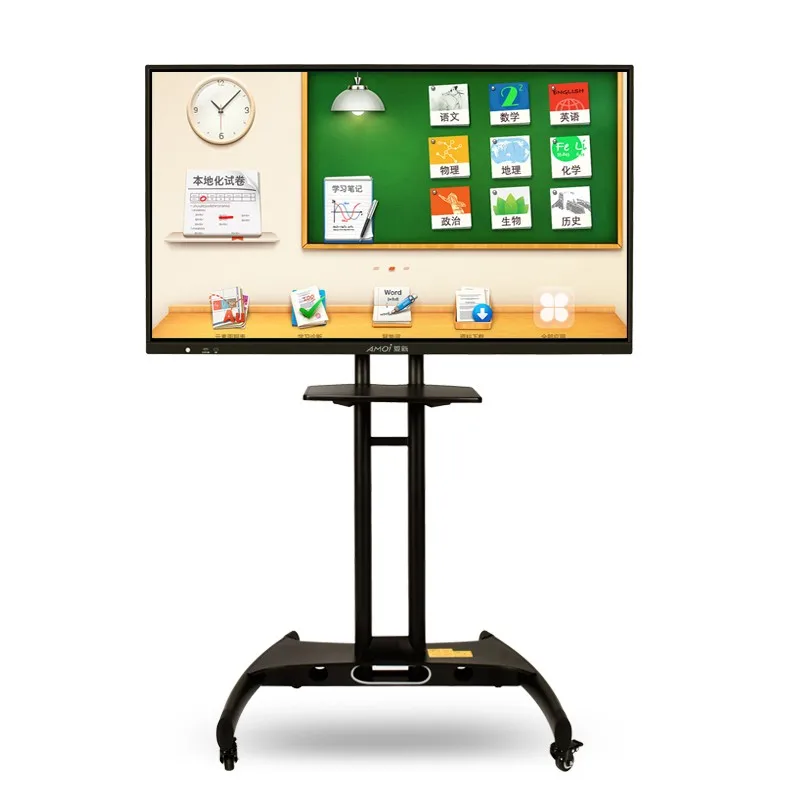 
Factory Hot 75 Inch Touch Screen Smart TV LG Original Panel Multi Functions IR Touch Screen Interactive Whiteboard For Library 