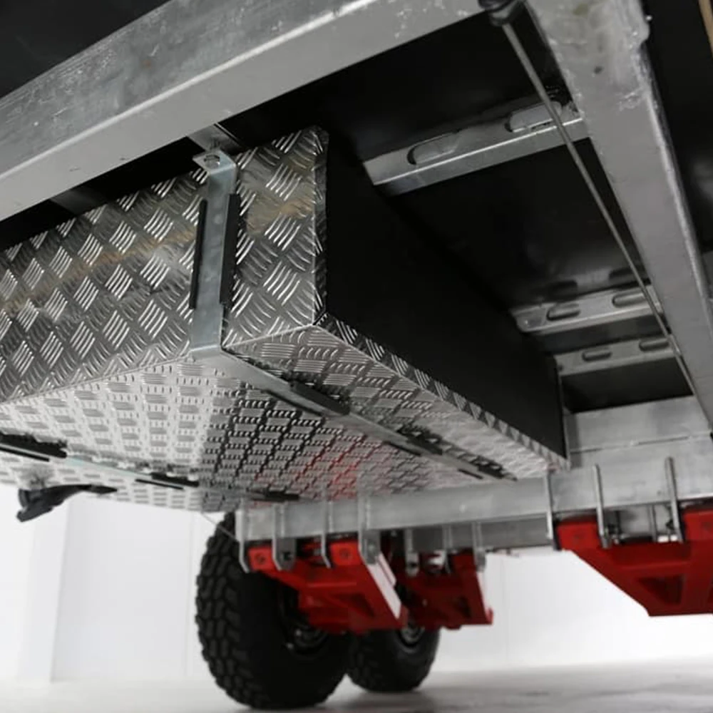 Australian Standard Mini Caravan Offroad Camper Long Service Life Aluminum Car Trailer with Mosquito Screens for Outdoor Camping