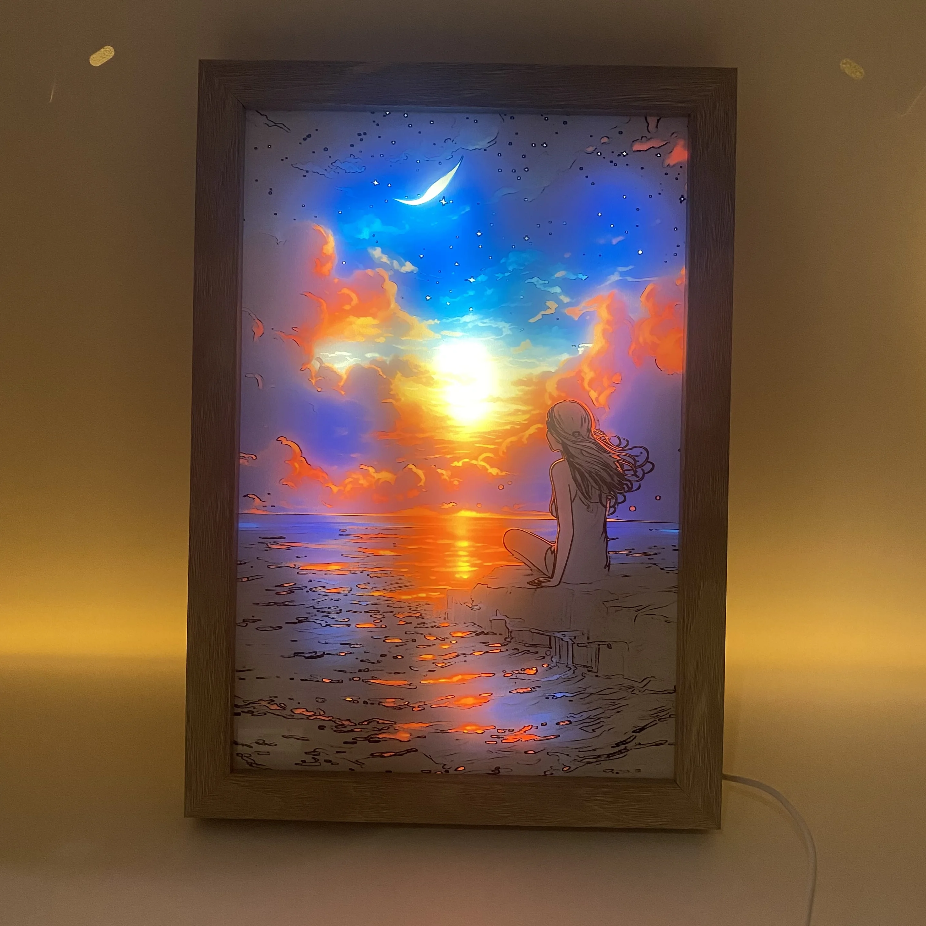 Factory Customized Super Slim Led Magnetic Advertising Light Box Picture Photo Frame Led Snap Frame Led Poster Frame