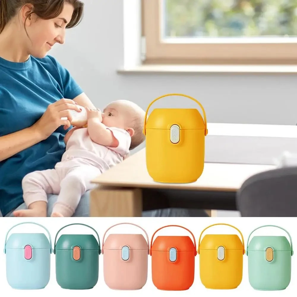 Baby milk powder box portable outgoing milk powder can snack storage sealed jar milk powder box