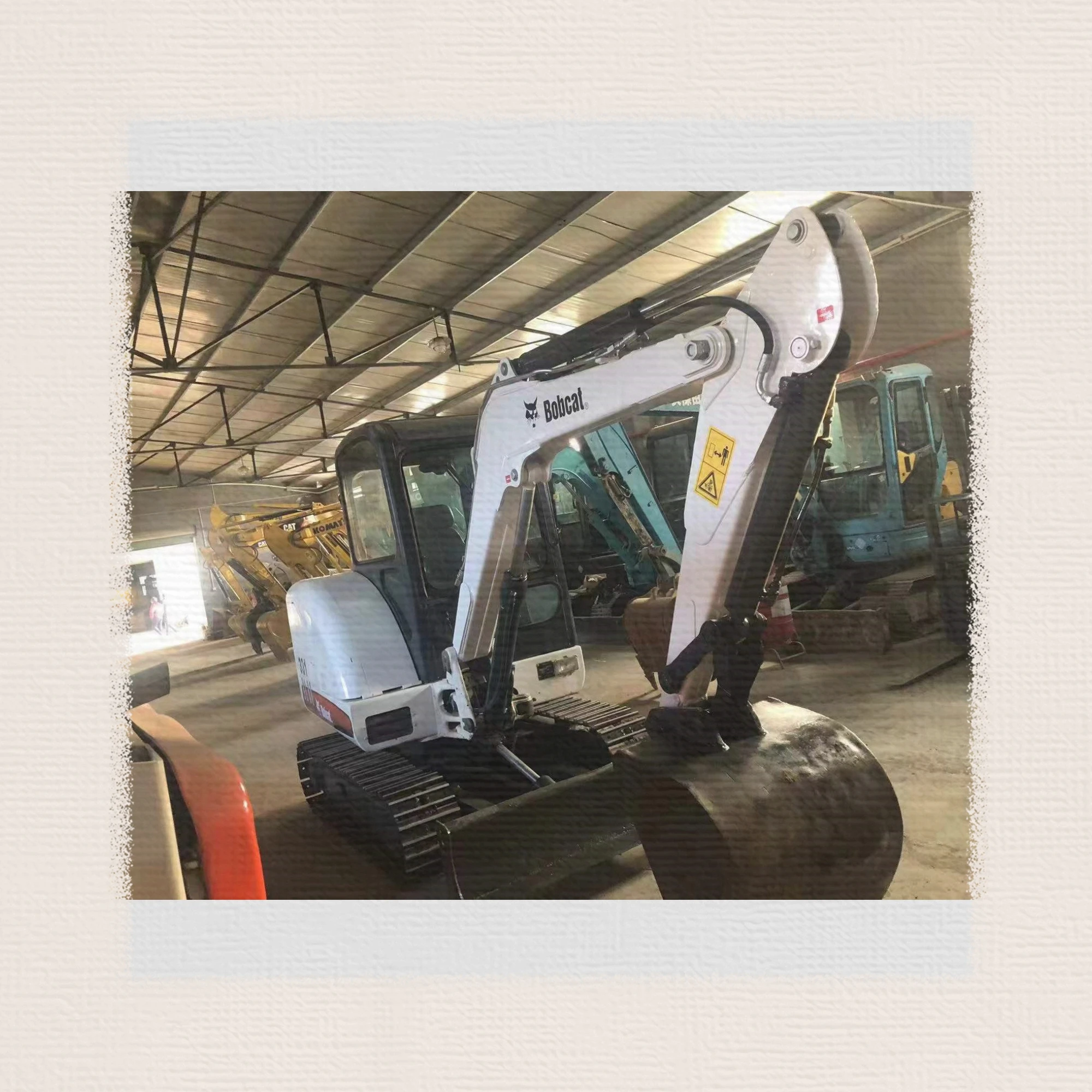 With EPA Certified used Mini Excavator Bobcat 331 secondhand Bobcat 331 331G Mini Excavator For Sale with cheap price
