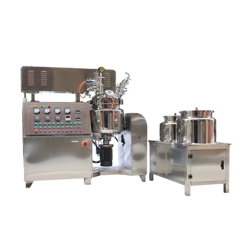 100L SUS vacuum emulsifying pot, eye cream making machine, emulsification homogenizer