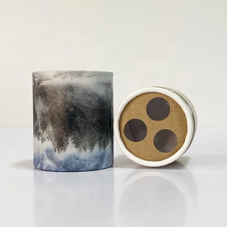 OEM Medicinal Powder Package Capsule Supplement Storage Containers Pipe Paper Tubes for Pills