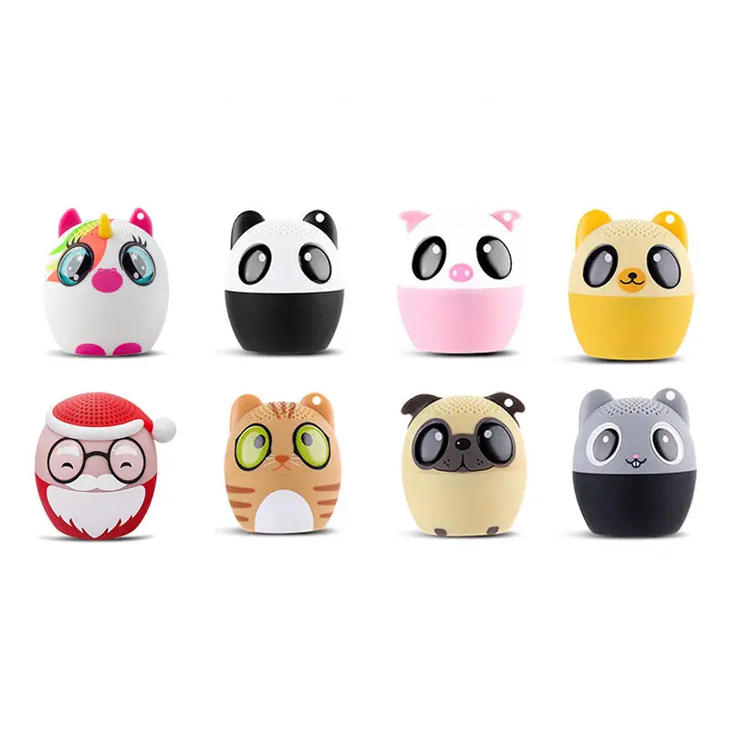 2024 Trending Products Kids Toy Cartoon Design Speakers Mobile Phone Bluetooth Speaker Unicorn Big Sound Portable Mini Speaker