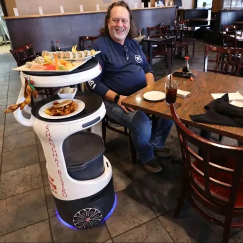 Commercial Human Autonomous Intelligence Artificial Public Welcome Smart Mobile Service Ai Welcome Human Robot