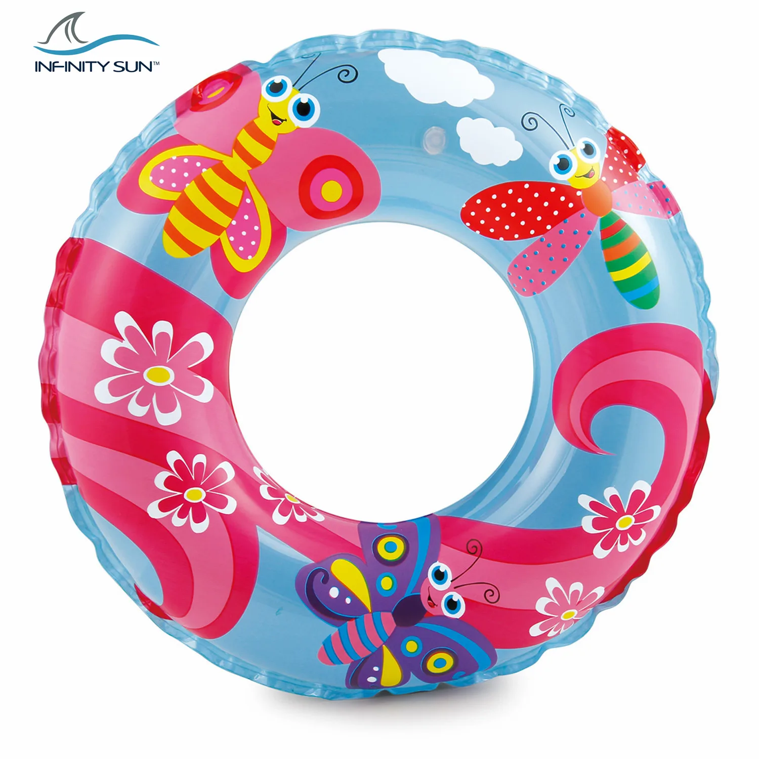 summer kids pool play rings inflatable swim ring inflatable baby infant swimming float ring