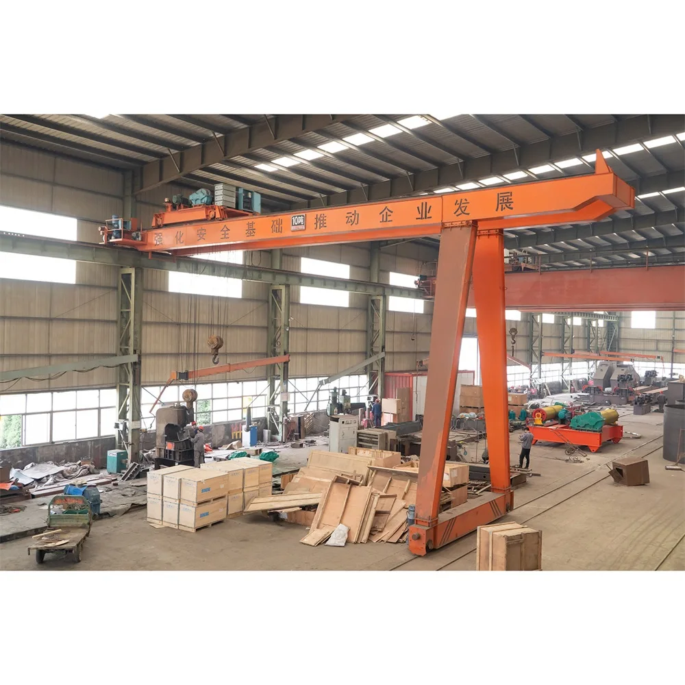 Factory Direct Sale 01 portable gantry crane over head  electric gantry crane port gantri crane