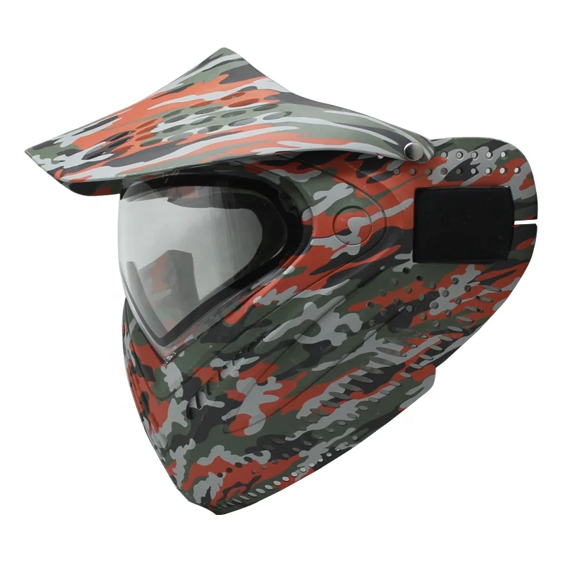 Paintball Lenses with Visor Various Camo Colors