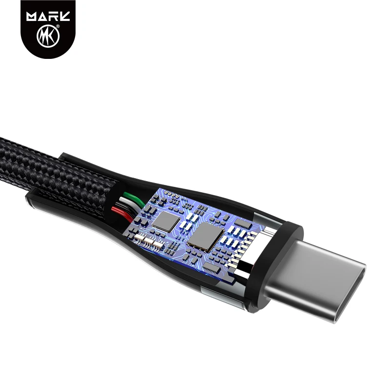 Новинка 2021, высококачественный Улучшенный нейлоновый плетеный провод 6 А 66 Вт, Usb-кабель для быстрой зарядки, 3 в 1, USB-кабель для зарядки