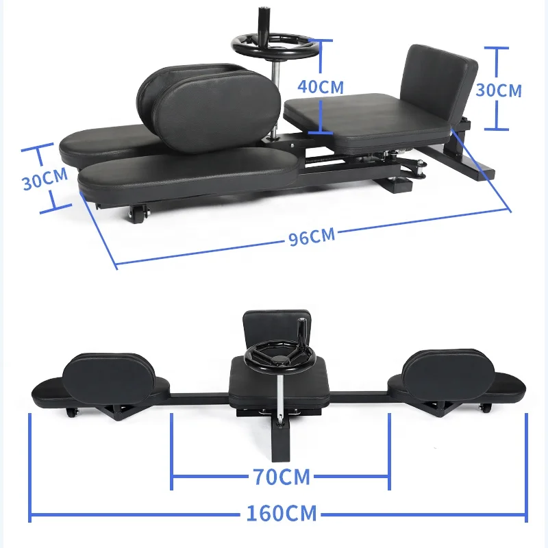 Fitness Body Building Home Use Free Weights Gym Equipment Martial Steel Arts Exercise Leg Stretcher Machine