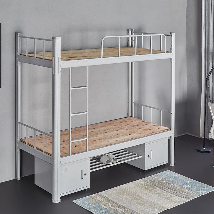 Metal Bed Design Manufacturer Steel Dormitory Bed Bunk Bed
