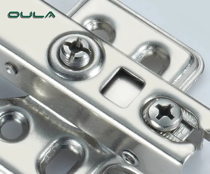 35mm cup furniture slide on iron 4holes inset full half overlay concealed hydraulic hinge