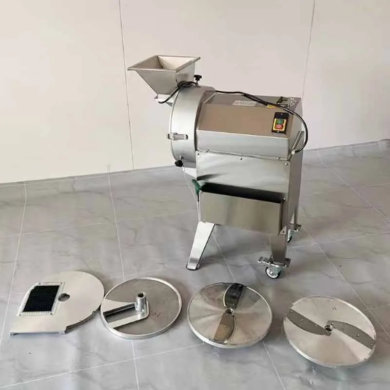 Fully Automatic Vegetable Cutting Banana Plantain Chip Slicer Ginger Shredding Machine