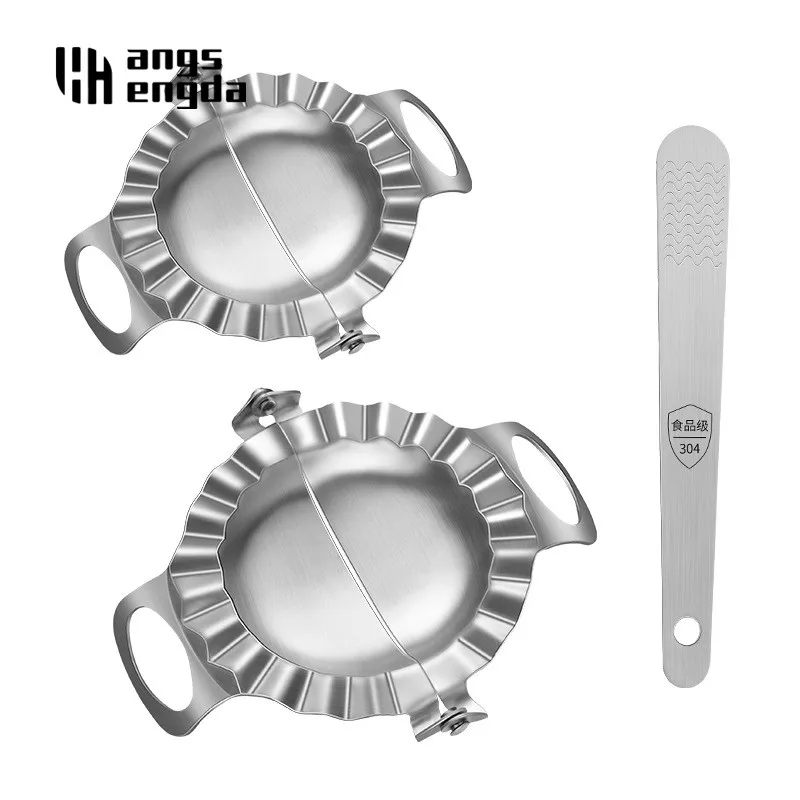 Dumpling Maker Press Set of 3 Molds DIY Dumpling Wrapper  Cooking Pastry Tool Kitchen Tools Dumpling Maker Device