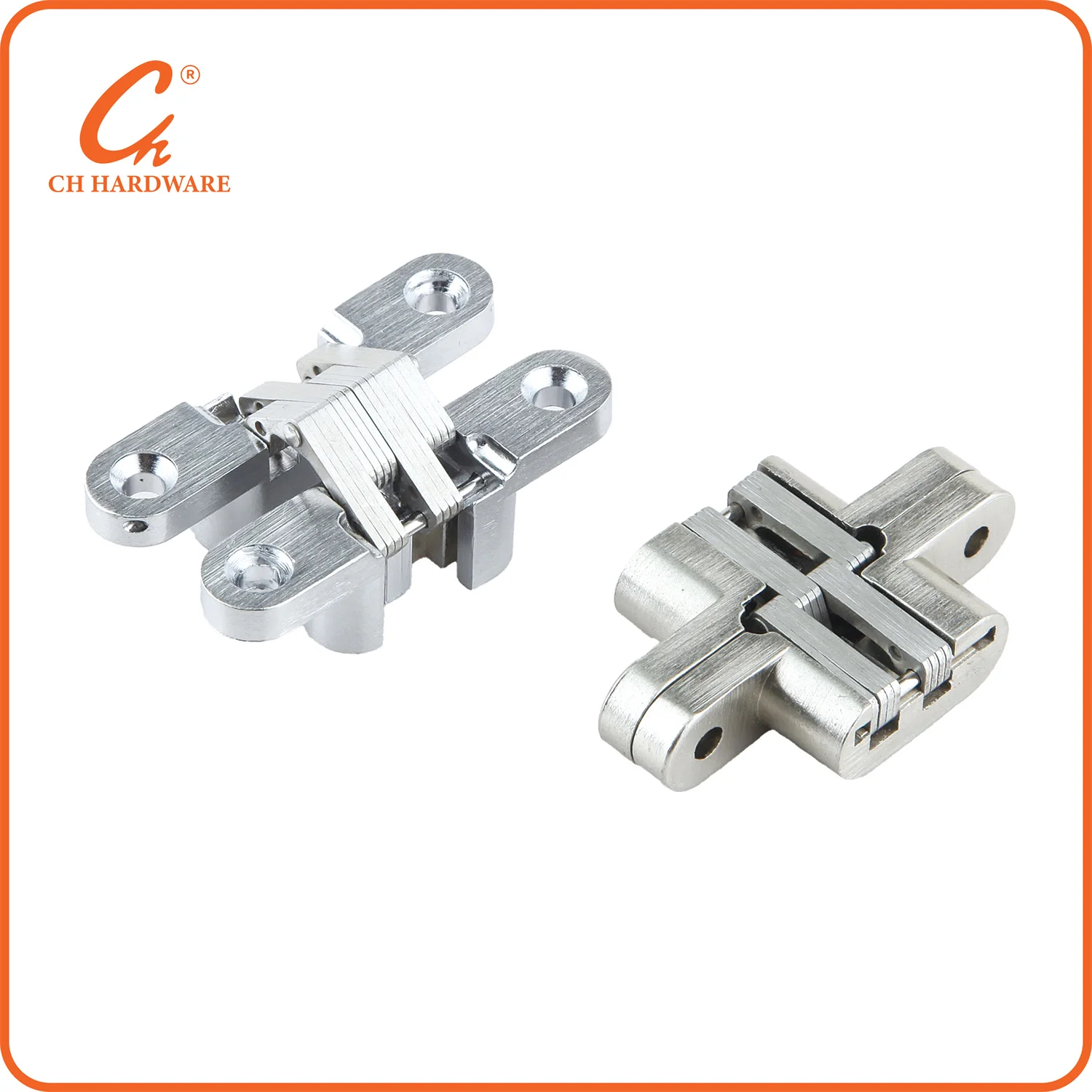 Heavy Duty 180 Degrees Zinc Alloy Invisible Door Hinge Hidden  Concealed Hydraulic Hinge
