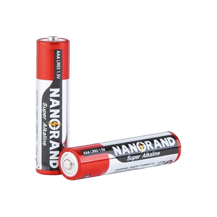 High quality 1.5v lr03 mp3 player aaa alkaline batteries for toys TV remote controls
