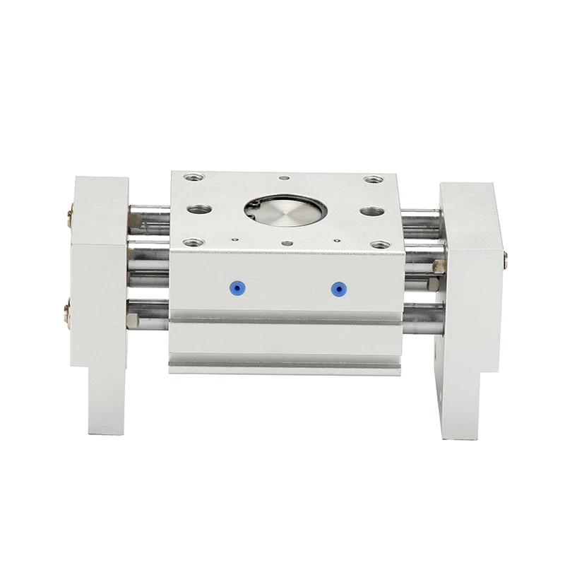 Double Acting MHL2 Series Irregular Alumium Alloy Parallel Gripper 2 Wide Finger Robot Type Dual Piston Design Parallel Gripper