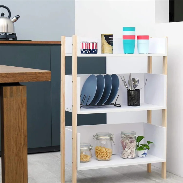 Professional Factory Wooden Book Racks Book Shelves For Home Vintage Furniture Bookshelves