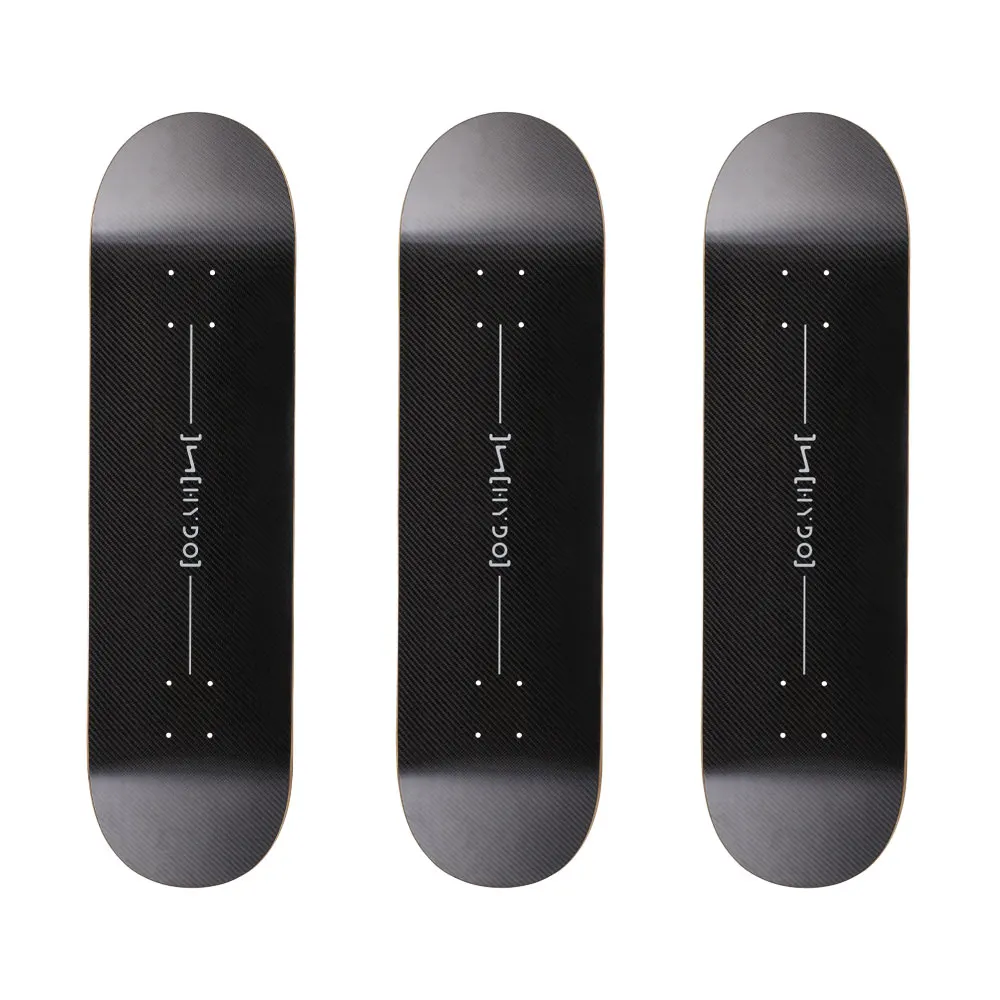 Wholesale 7Ply Pro Fiberglass Skateboard Decks Custom Bamboo Maple Blank Skate Board Decks