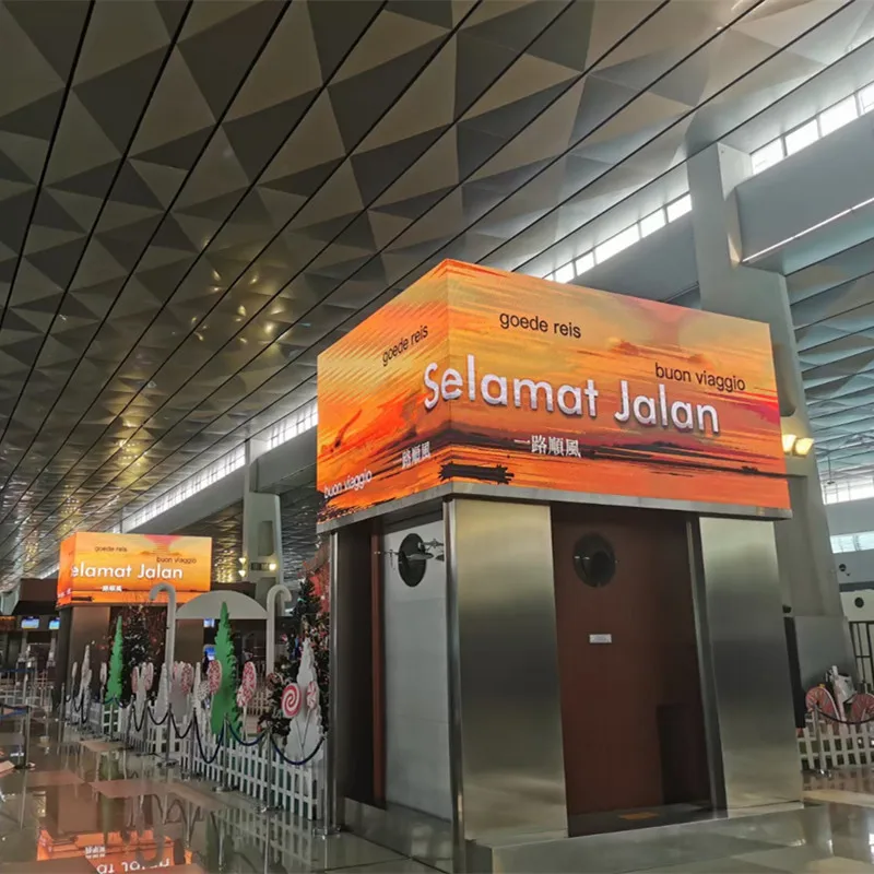 Wholesale flexible film signage advertising boards pantallas wall illuminated sign video wall digital billboard led screens