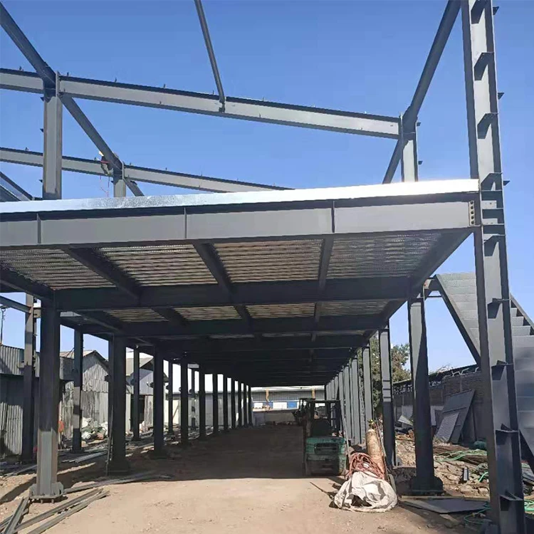 Construction Design Metal Frame Storage Steel Structure Prefab Prefabricated Warehouse