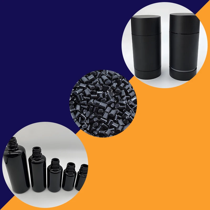 Belief Manufacturing 40% Carbon Black 2%Add Ratio environmentally friendly Black masterbatch for plastic packaging bottles
