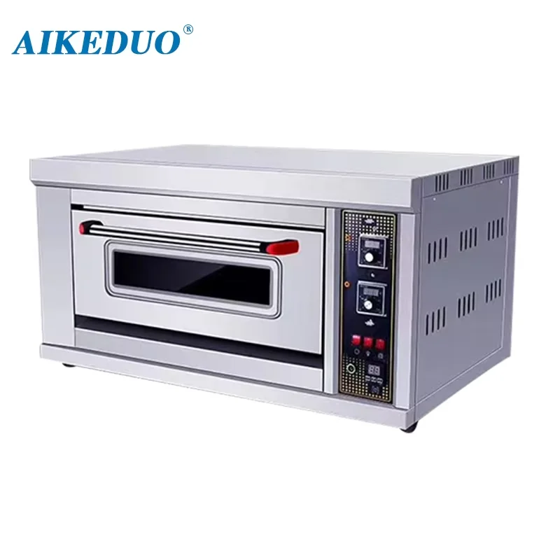 1 Deck 2 Deck Commercial Bakery Baking Oven Machine Home Use and Hotels Electric Gas Bread Making Bakery Deck Oven