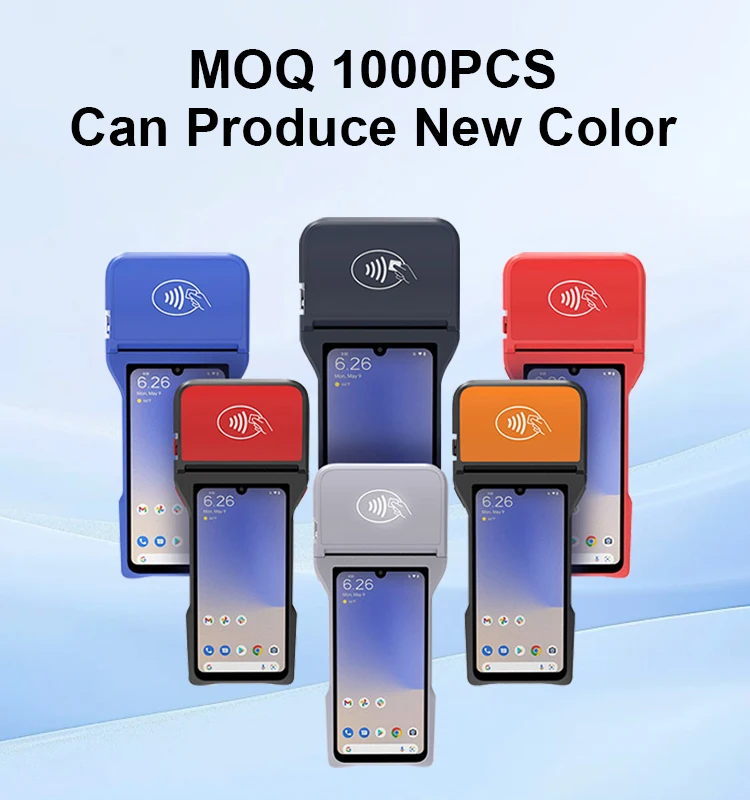 NFC Barcode Scanning Touch Screen Printer Thermal POS 80 mm Smart POS for Business Z93