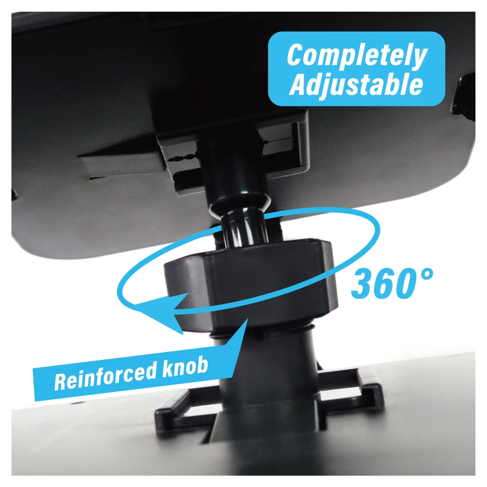 ABS Acrylic 360 degree swivel Adjustable factory direct shatterproof baby car rear seat view mirror