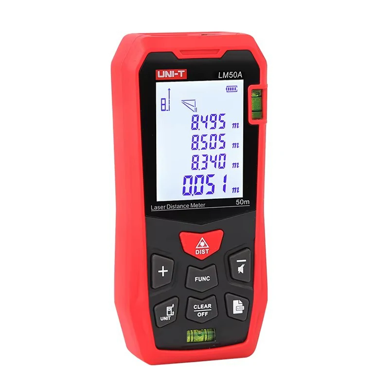 UNI-T Laser Rangefinder LM50A LM70A LM100A LM120A Laser Distance Meter Digital Range Finder Tape Measure Multimeters Uni-t