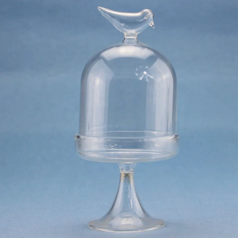 Super Great Price Factory Made Glass Cake Cover/Glass Cake Dome with Stand/Cake Dome Glass with Stand for Home Food Storage