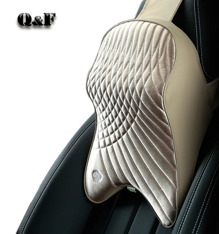 RTS High Quality Car Neck Pillow Breathable Rest Cushion Relax Neck Support Headrest Travel Neck Pillow