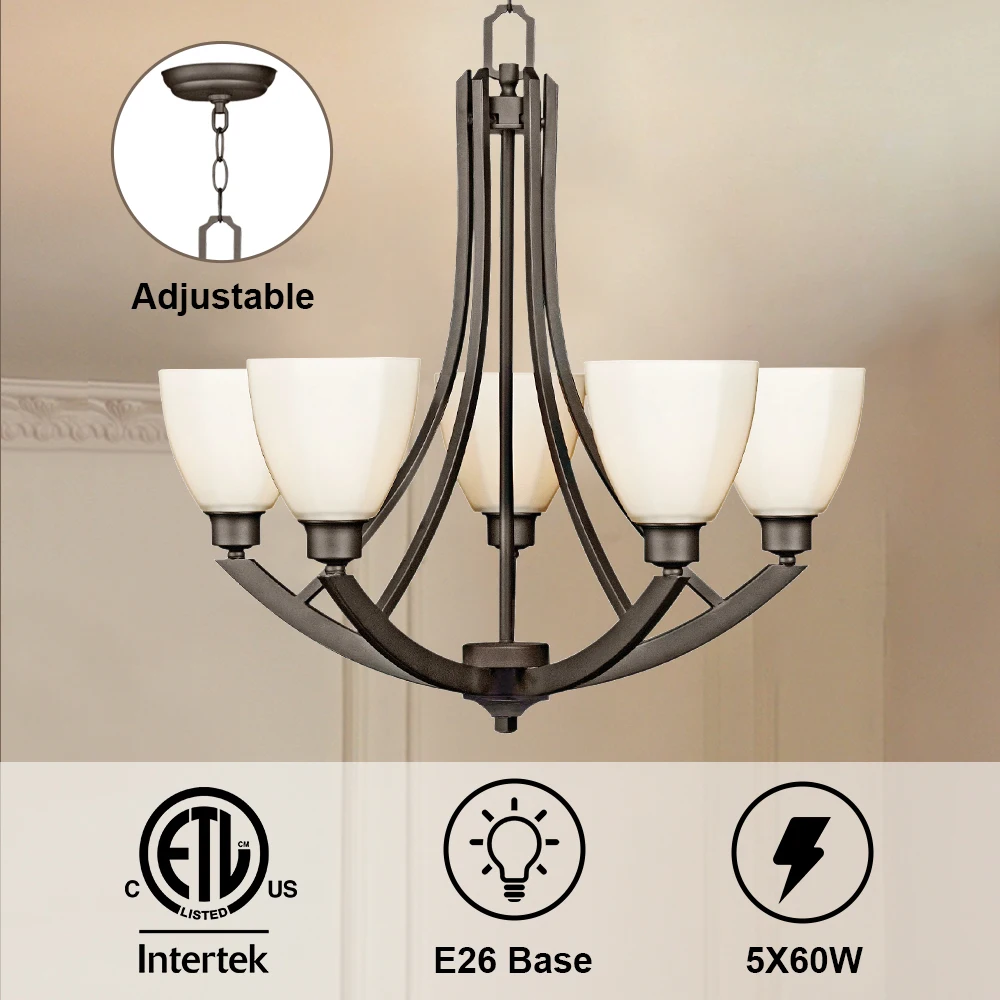 Factory Wholesale Nordic Vintage Design Iron American Style Country Vintage Iron Indoor Living Room Chandelier