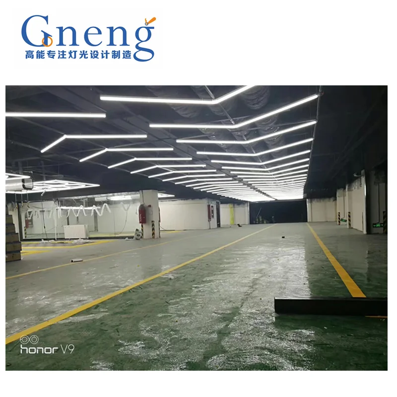 ZT/C205 2cm High Lux LED sign fixtures DIY arrow shape car workshop light garage lamp car detailing lights