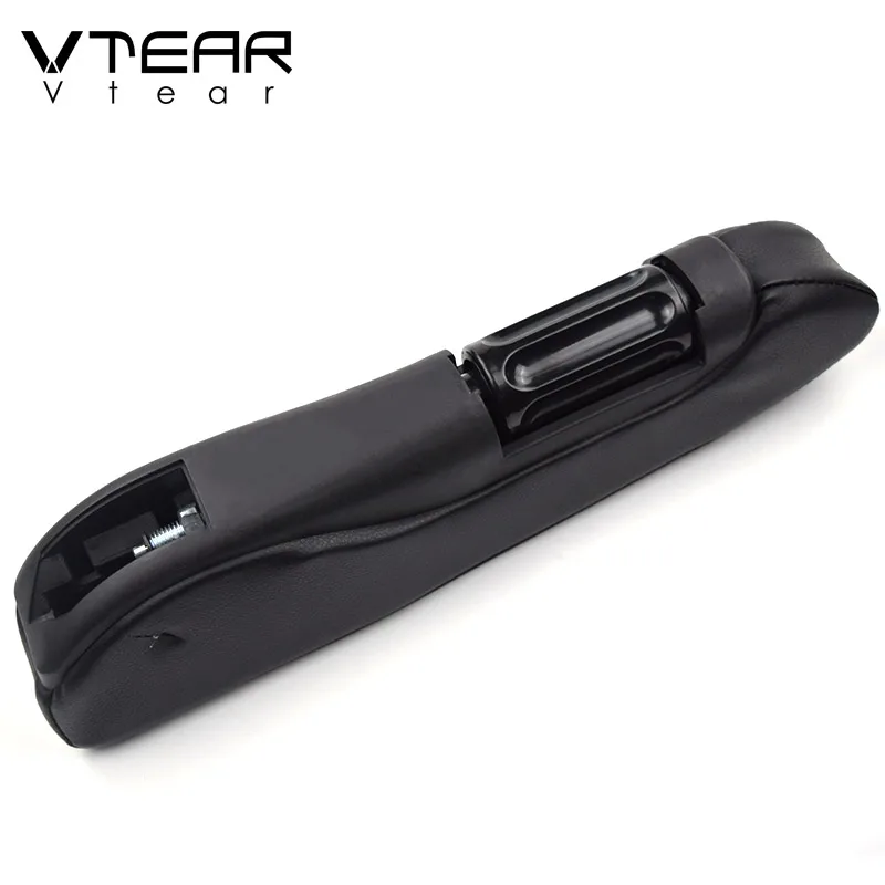 Vtear Universal Car seat armrest left right adjustable arm rest plastic leather car-styling interior accessories 1999-2019