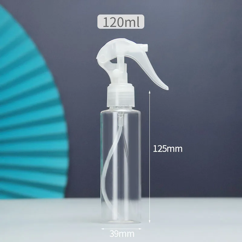 Plastic trigger Water Spray Bottles 120ml 200ml 250ml 300ml 500ml Fine Mist Sprayers Refillable Hairdressing Hair Salon Tools
