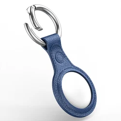 Factory Custom leather AirTag case protective cover wholesale suitable for aviation label holder TPU aviation label box GPS anti