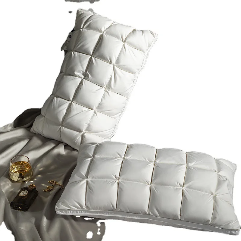 95% white goose down home feather pillow for good sleep