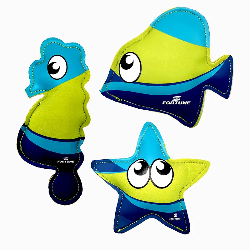 factory direct price  swimming pool children diving animal group Animal Beach Neoprene toy