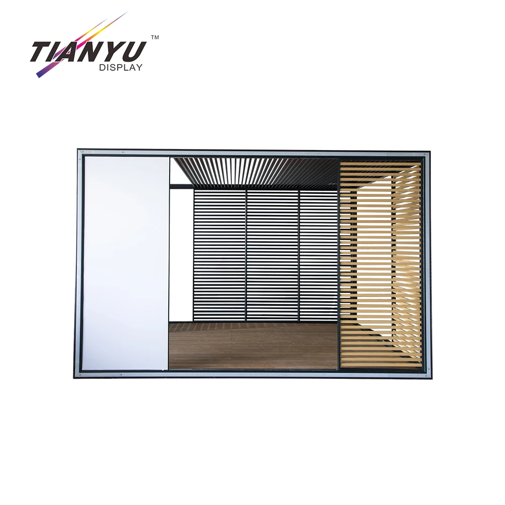 Tianyu Custom Outdoor Garden Gazebo Aluminum Led Waterproof Louver Pergola Glass Solarium Sunroom Glass Houses