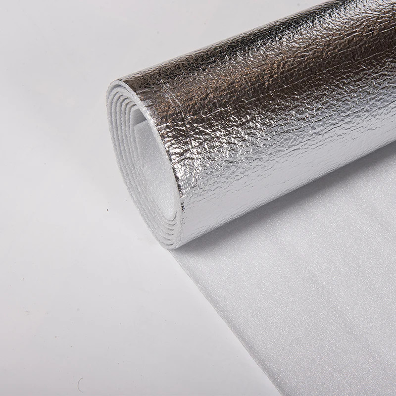 High Density Closed Cell Polyethylene EPE Foam Heat Insulation with Aluminum Foil Cell Foam Thermal Insulation Material