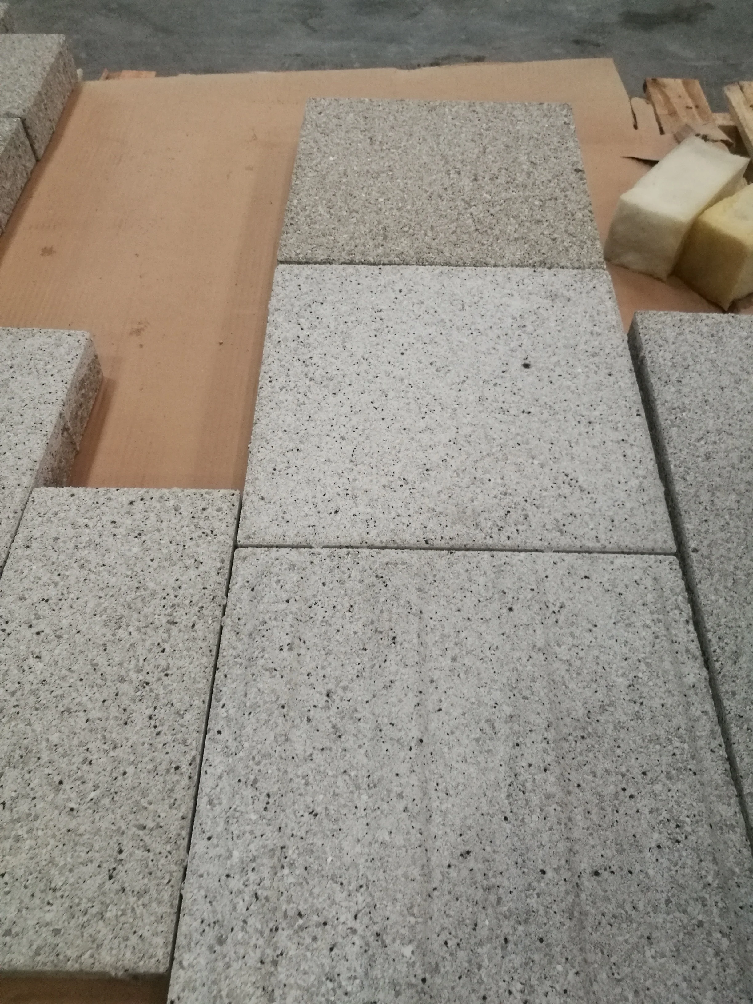 
Water permeable ceramic block pavers 