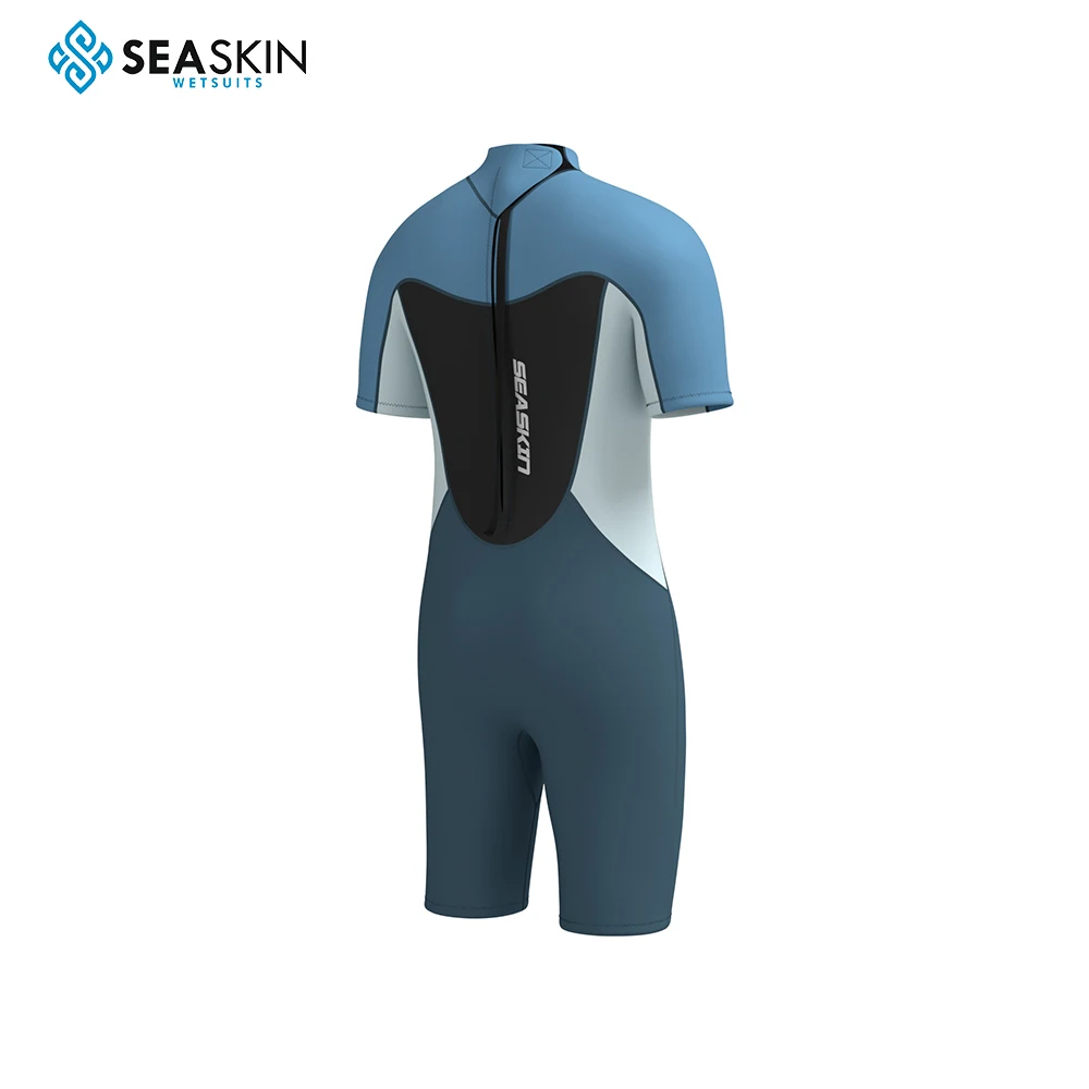 Seaskin factory sale Men 2mm Stretchy Neoprene Shorty Surfing Snorkeling Diving Oem Odm water Sports Wetsuit