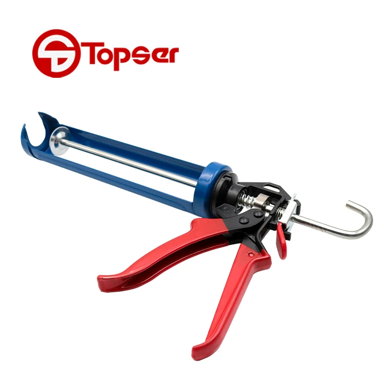 Rotate 360 Degree Silicone Gun 300ML Aluminum Alloy American Seam Glass Glue Gun Frame Silicone Caulking Gun