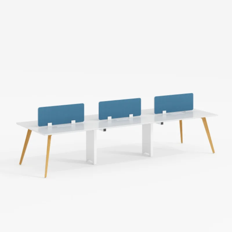 Mlesun Brand I-Cloud Office Screens Table L-Shape Height-adjustable 2 4 6 8 10 Workstation Desk Office Cubicle Working Place