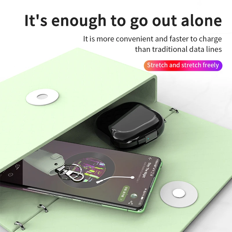
2021 New 3 in 1 Retractable Usb Magnet Charging Magnetic Data Cable for iphone and type-c micro 