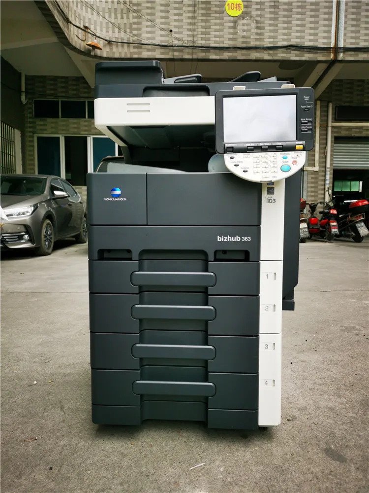  Офисные принадлежности черная фотокопировальная машина для Konica Minolta Bizhub 363